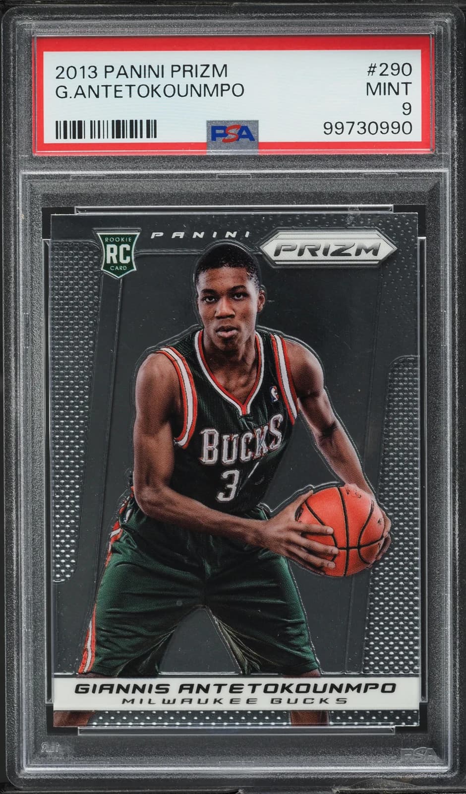 Giannis Antetokounmpo 2013-14 Panini Prizm Base #290 example