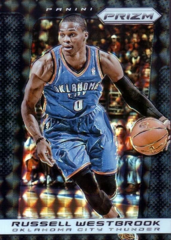 Russell Westbrook 2013-14 Panini Prizm Black 1/1 #105 example