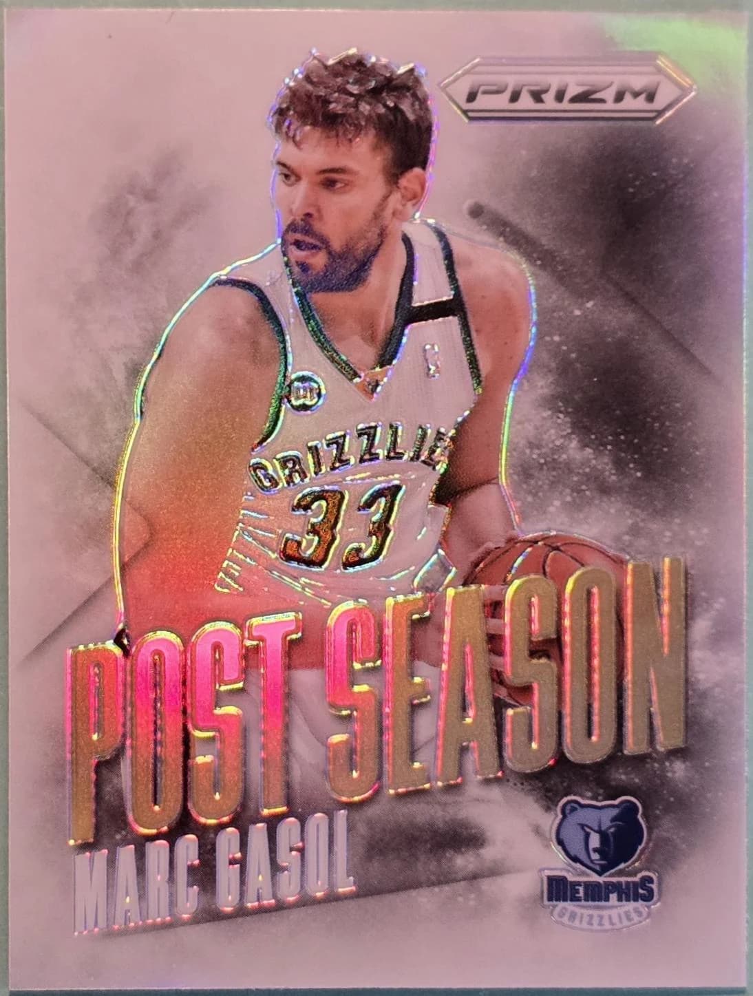 2013-14 Panini Prizm Post Season Prizms Marc Gasol #2 clean example scan