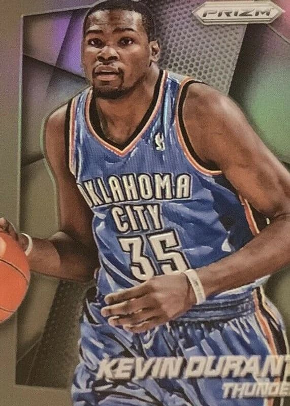 Kevin Durant 2014-15 Panini Prizm Black 1/1 #86 example