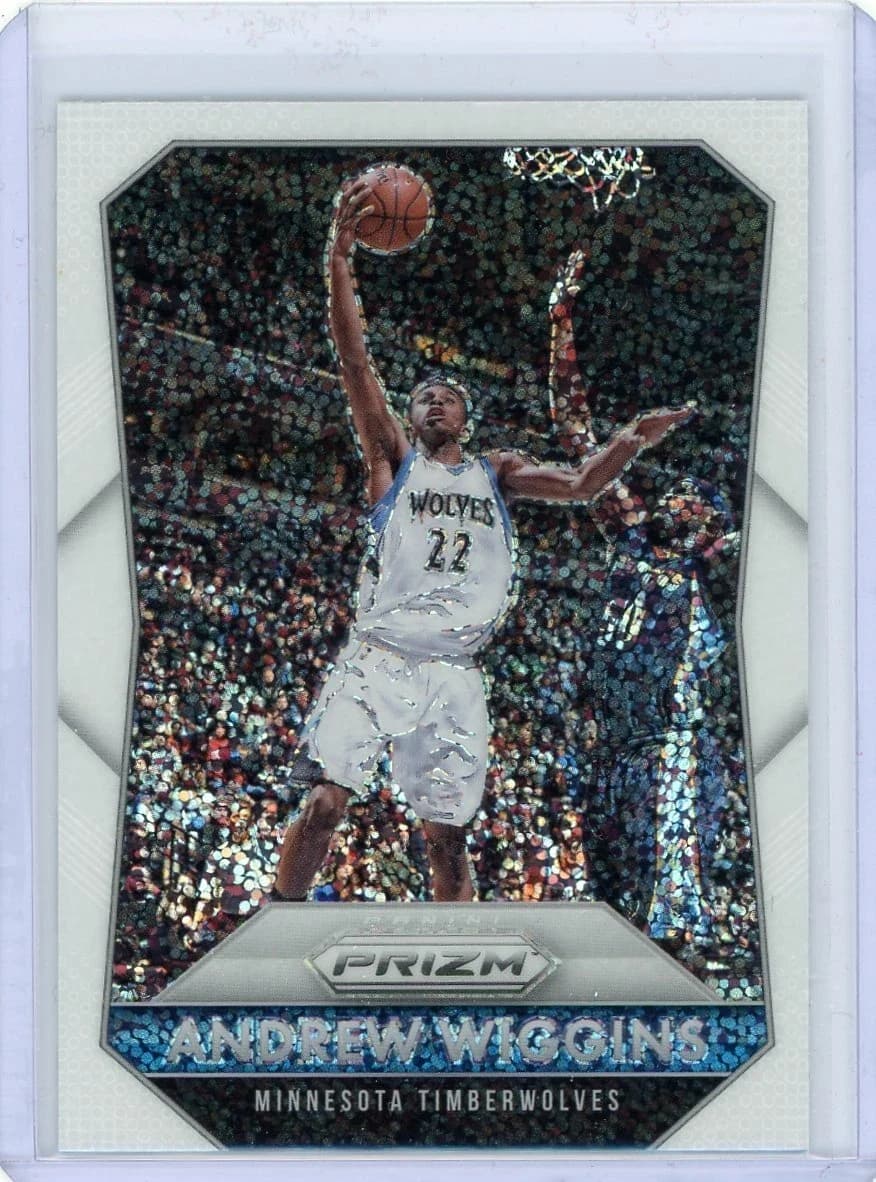 Andrew Wiggins 2015-16 Panini Prizm White Sparkle #194 example