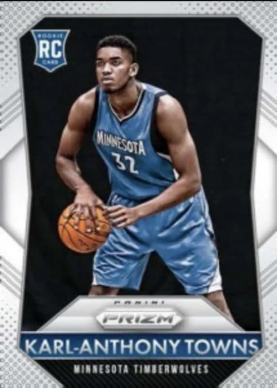 Karl-Anthony Towns 2015-16 Panini Prizm White #328 example