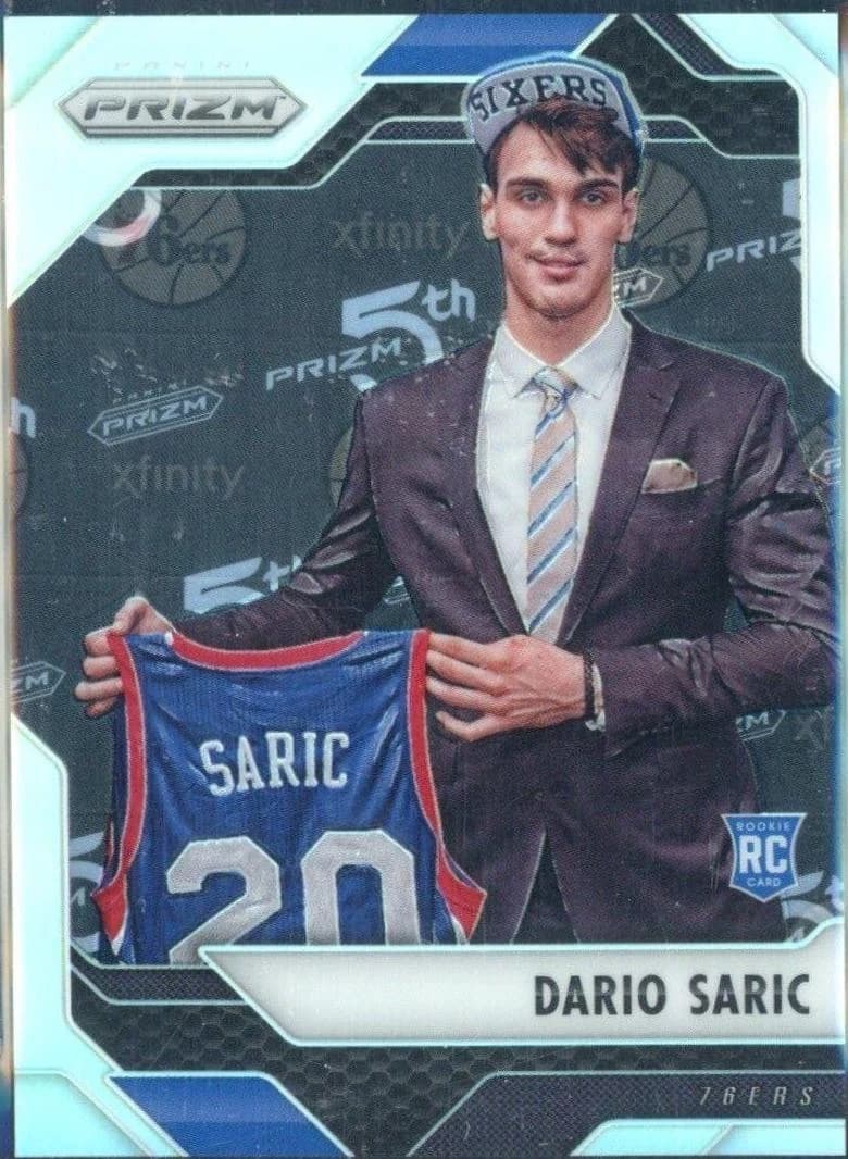 Dario Saric 2016-17 Panini Prizm Fifth Anniversary /5 #2 example