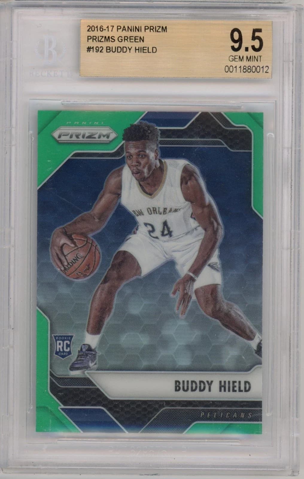 Buddy Hield 2016-17 Panini Prizm Green #192 example