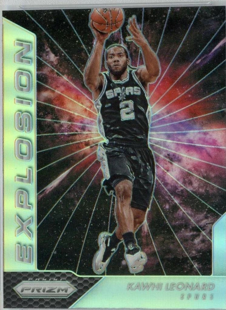 2016-17 Panini Prizm Explosion Base Kawhi Leonard #13 clean example scan