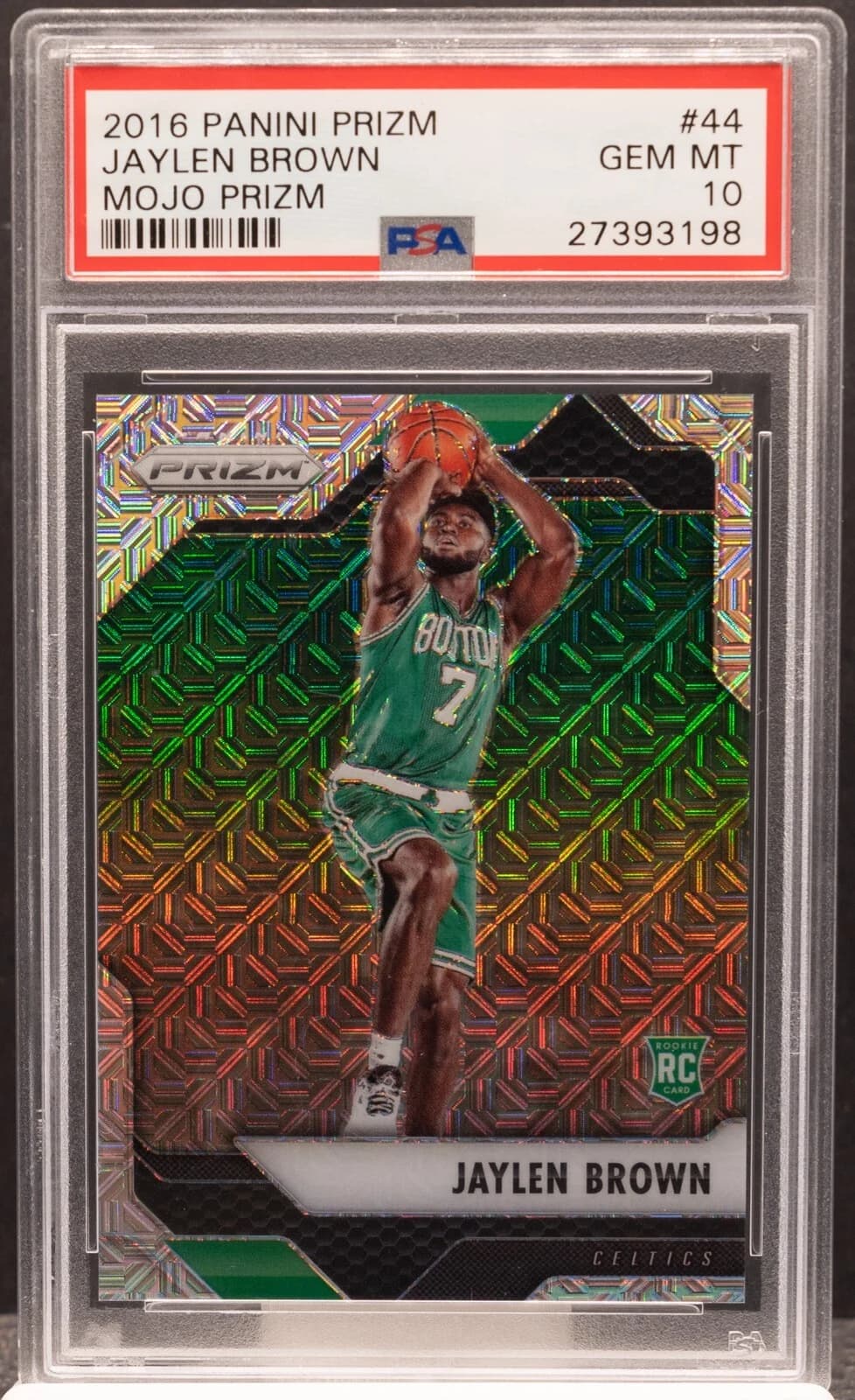 Jaylen Brown 2016-17 Panini Prizm Mojo /25 #44 example