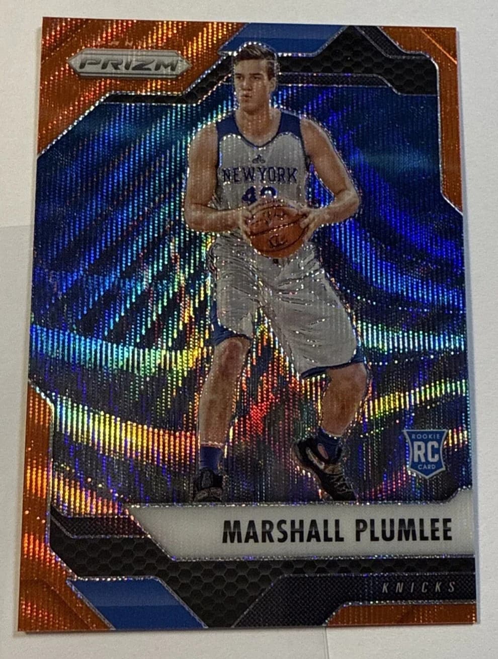 Marshall Plumlee 2016-17 Panini Prizm Orange Wave /25 #129 example