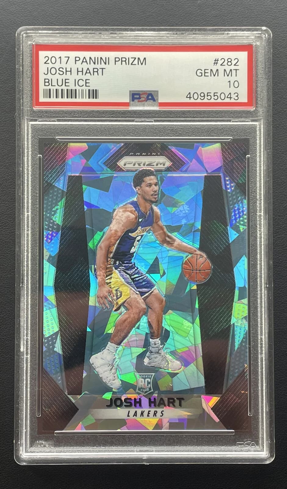 Josh Hart 2017-18 Panini Prizm Blue Ice /99 #282 example