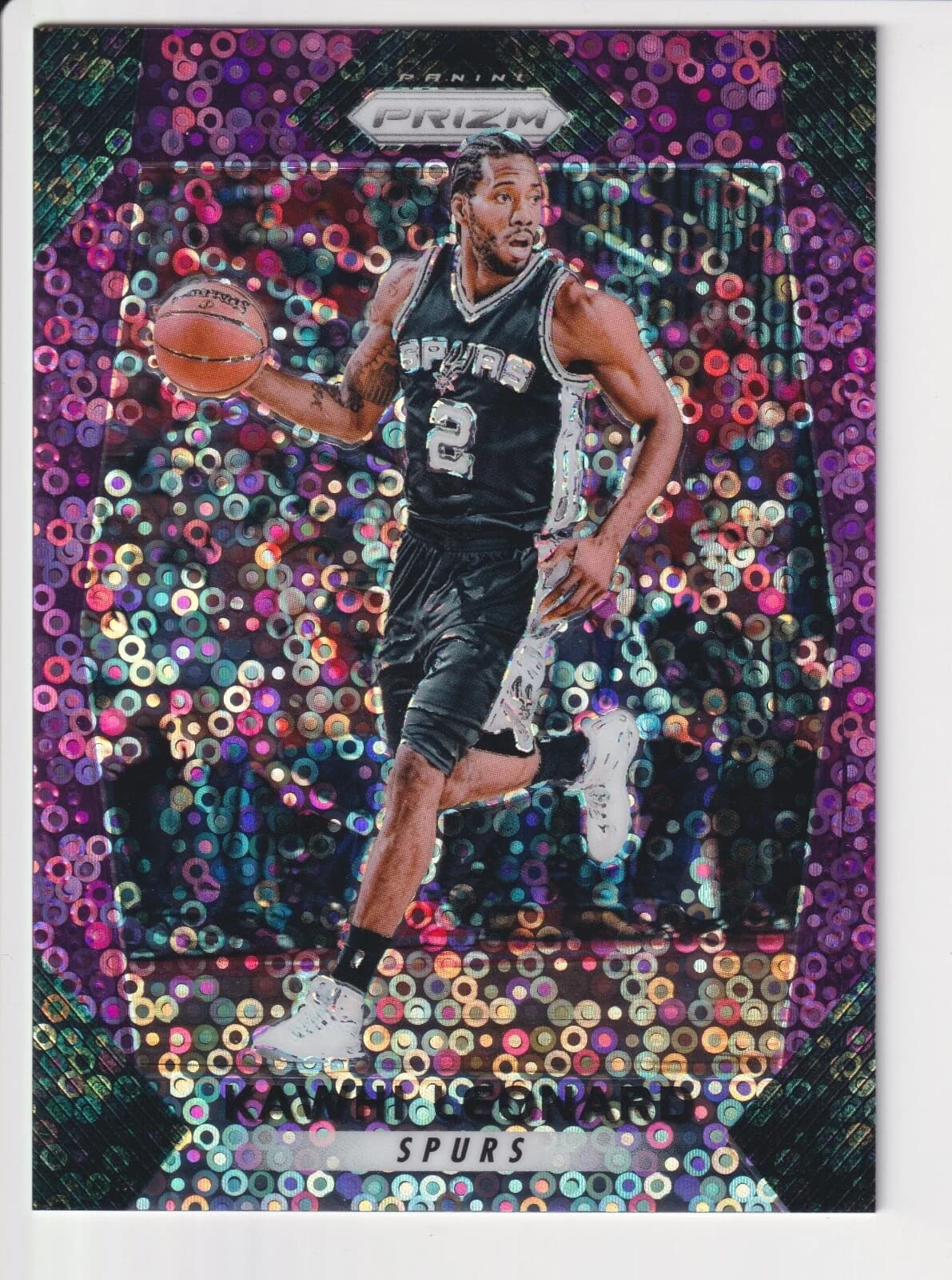 Kawhi Leonard 2017-18 Panini Prizm Fast Break Purple /75 #293 example