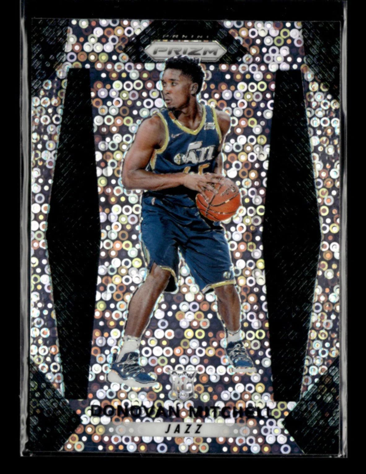 Donovan Mitchell 2017-18 Panini Prizm Fast Break #117 example