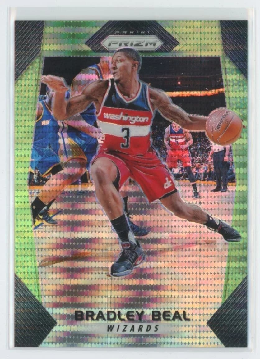Bradley Beal 2017-18 Panini Prizm Green Pulsar /25 #132 example