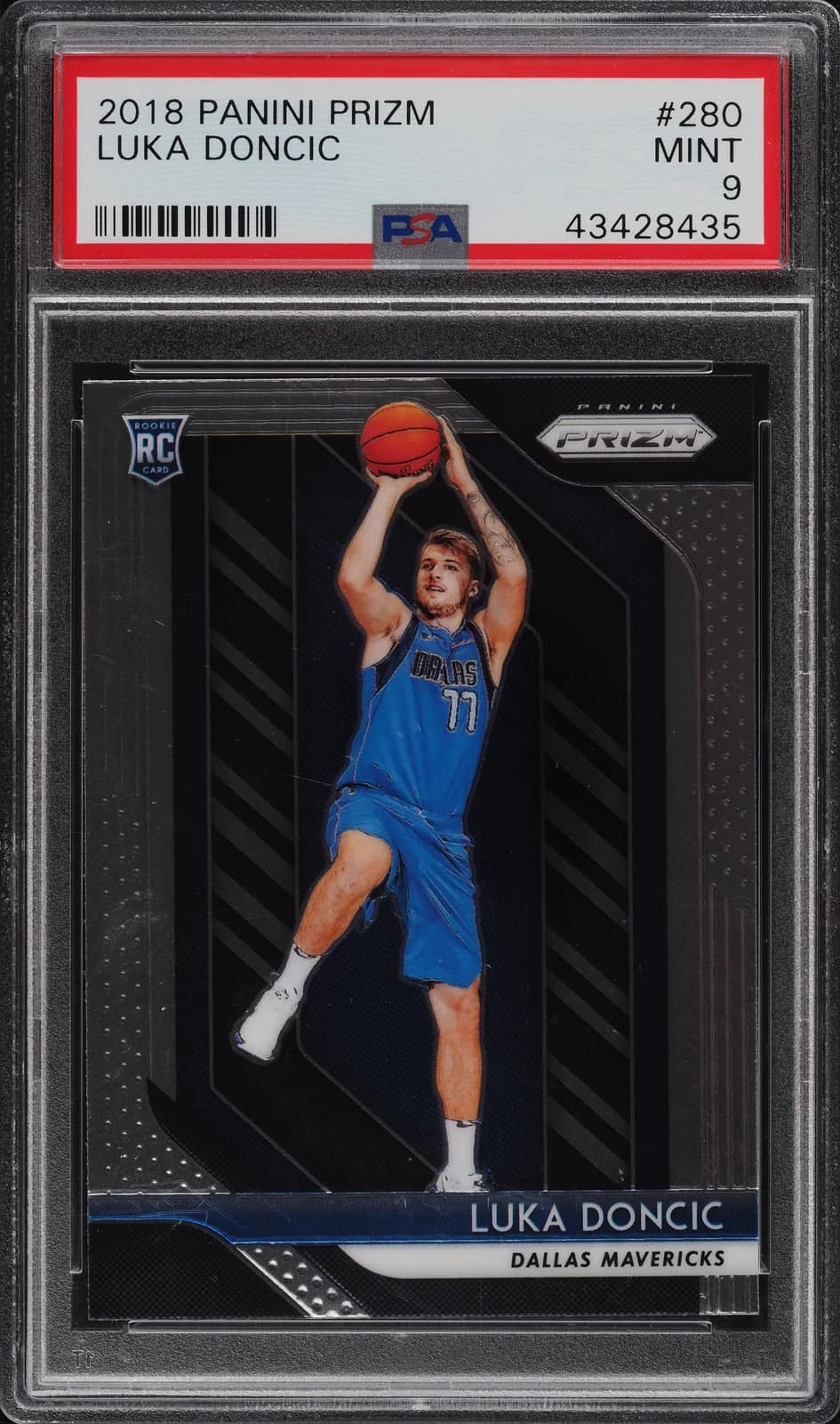 Luka Doncic 2018-19 Panini Prizm Base #280 example