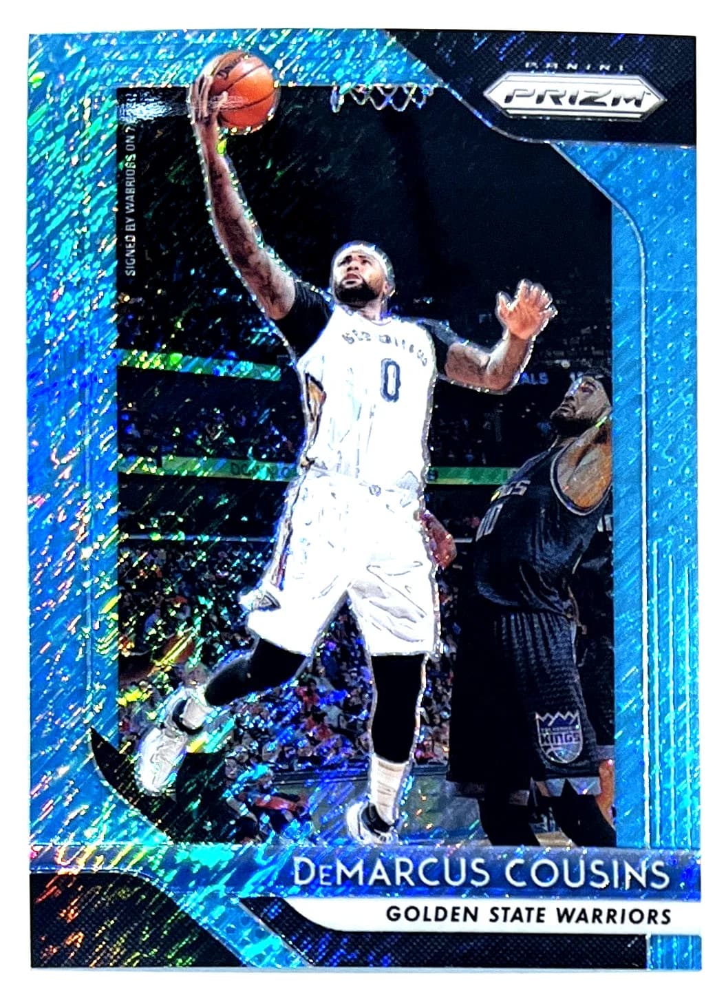 DeMarcus Cousins 2018-19 Panini Prizm Light Blue Shimmer /7 #282 example