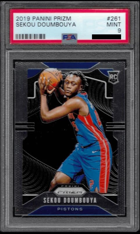 2019-20 Panini Prizm Base Sekou Doumbouya #261 example
