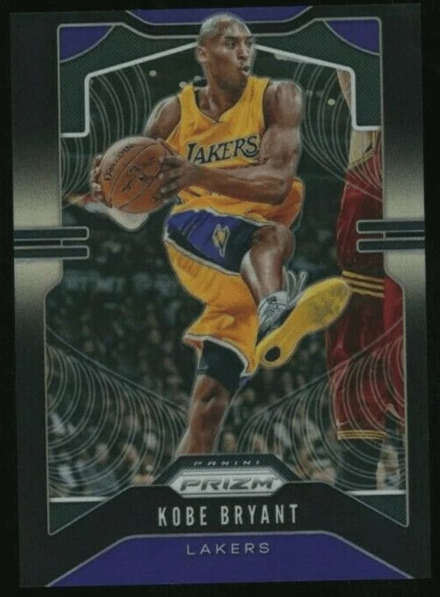 2019-20 Panini Prizm Black 1/1 Kobe Bryant #8 example