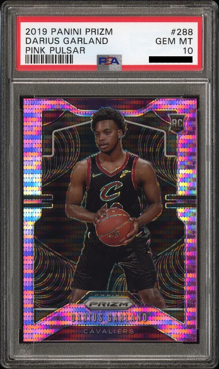 2019-20 Panini Prizm Pink Pulsar /42 Darius Garland #288 example