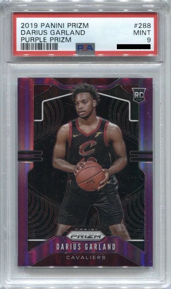 2019-20 Panini Prizm Purple /75 Darius Garland #288 example