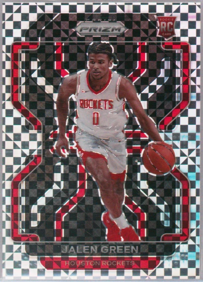 2021-22 Panini Prizm Lucky Envelope /8 Jalen Green #306 example