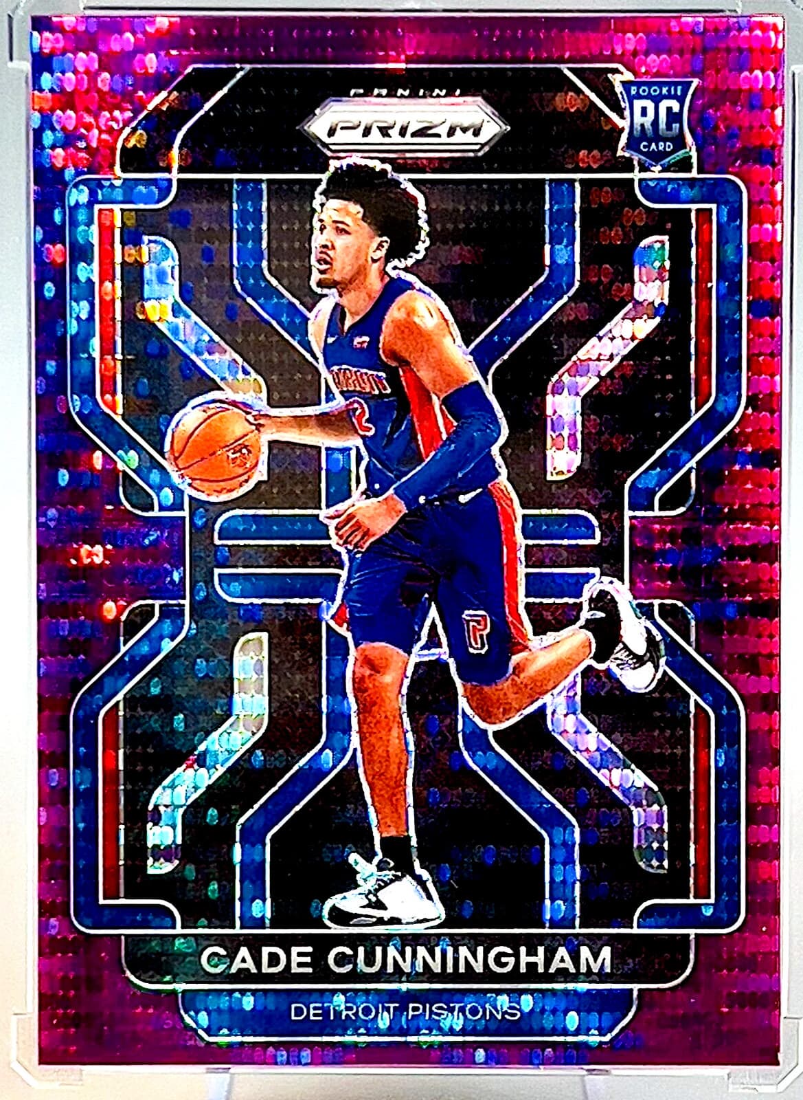 2021-22 Panini Prizm Purple Pulsar /35 Cade Cunningham #282 example