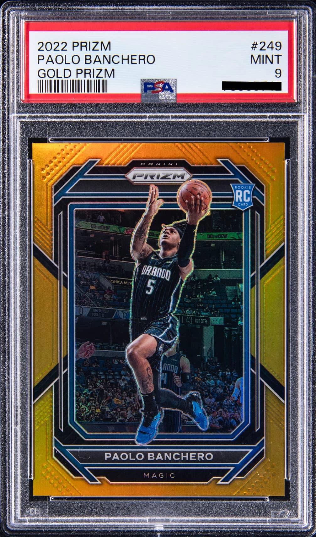 2022-23 Panini Prizm Gold /10 Paolo Banchero #249 example