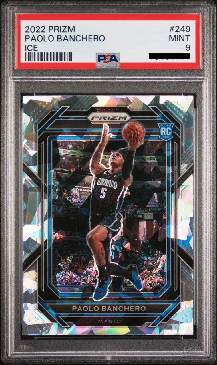 2022-23 Panini Prizm Ice Paolo Banchero #249 example