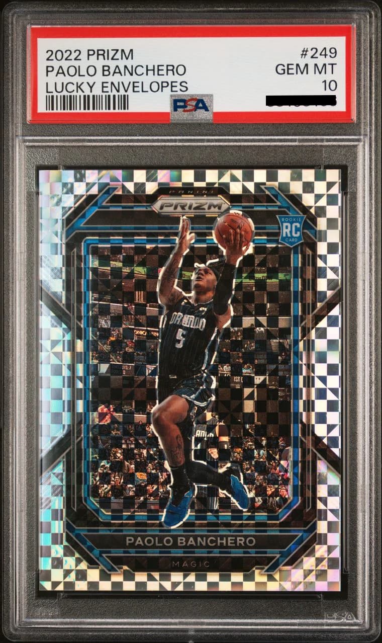 2022-23 Panini Prizm Lucky Envelope /8 Paolo Banchero #249 example