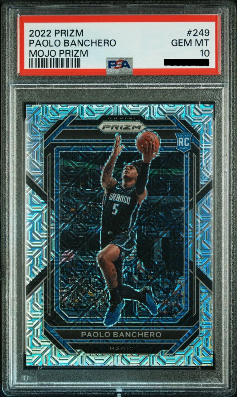 2022-23 Panini Prizm Mojo /25 Paolo Banchero #249 example