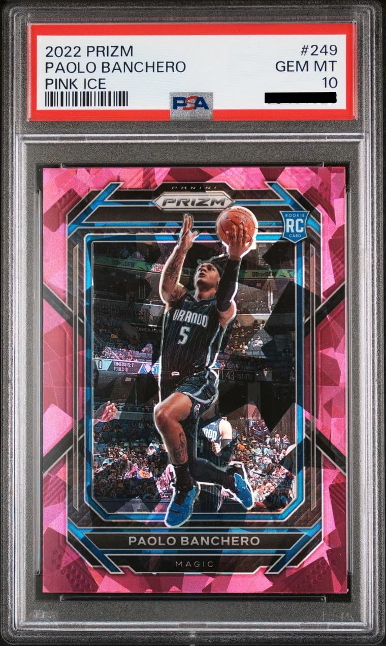 2022-23 Panini Prizm Pink Ice Paolo Banchero #249 example