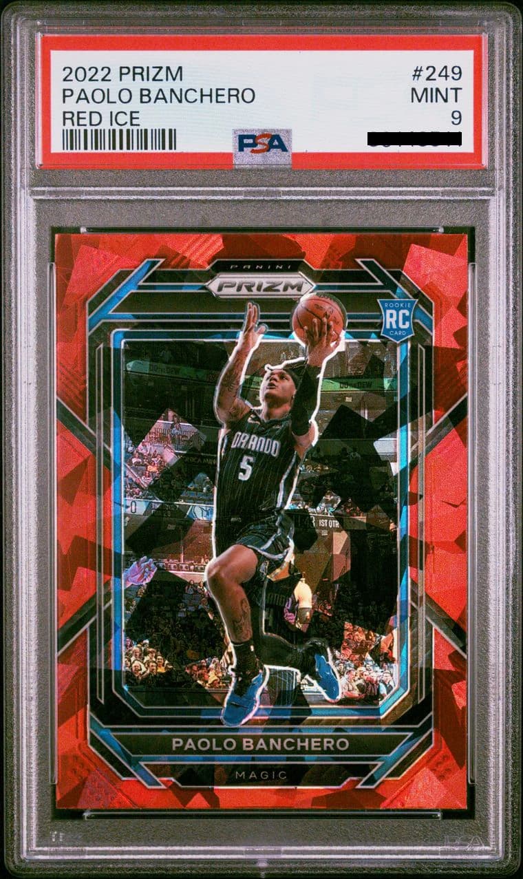2022-23 Panini Prizm Red Ice Paolo Banchero #249 example