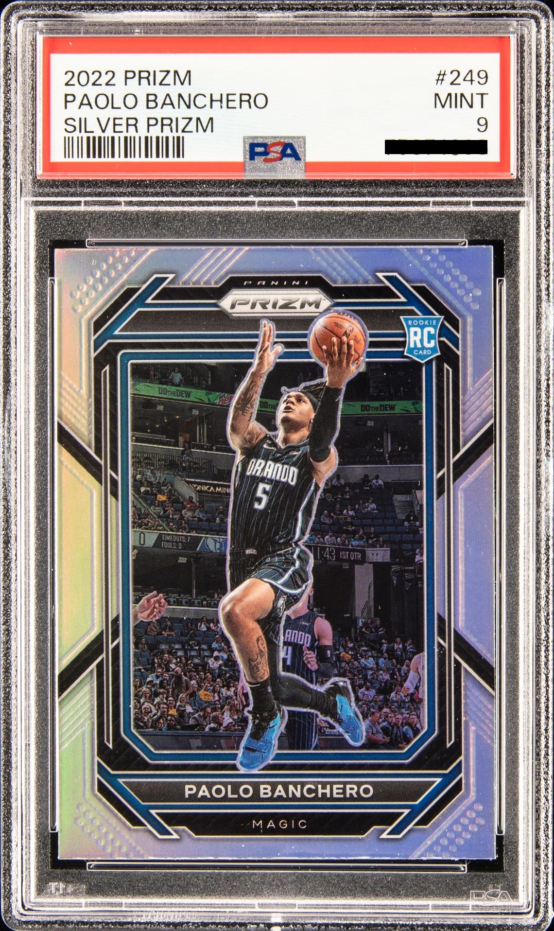 2022-23 Panini Prizm Silver Paolo Banchero #249 example