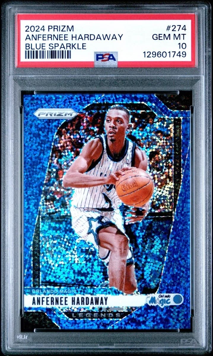 Anfernee Hardaway 2024-25 Panini Prizm Blue Sparkle /144 #274 example