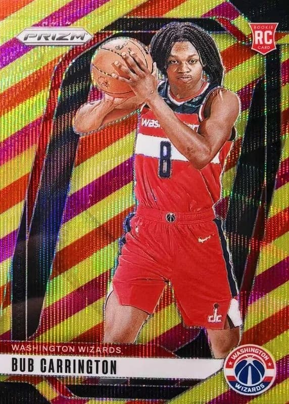 Bub Carrington 2024-25 Panini Prizm Multi Wave /88 #244 example