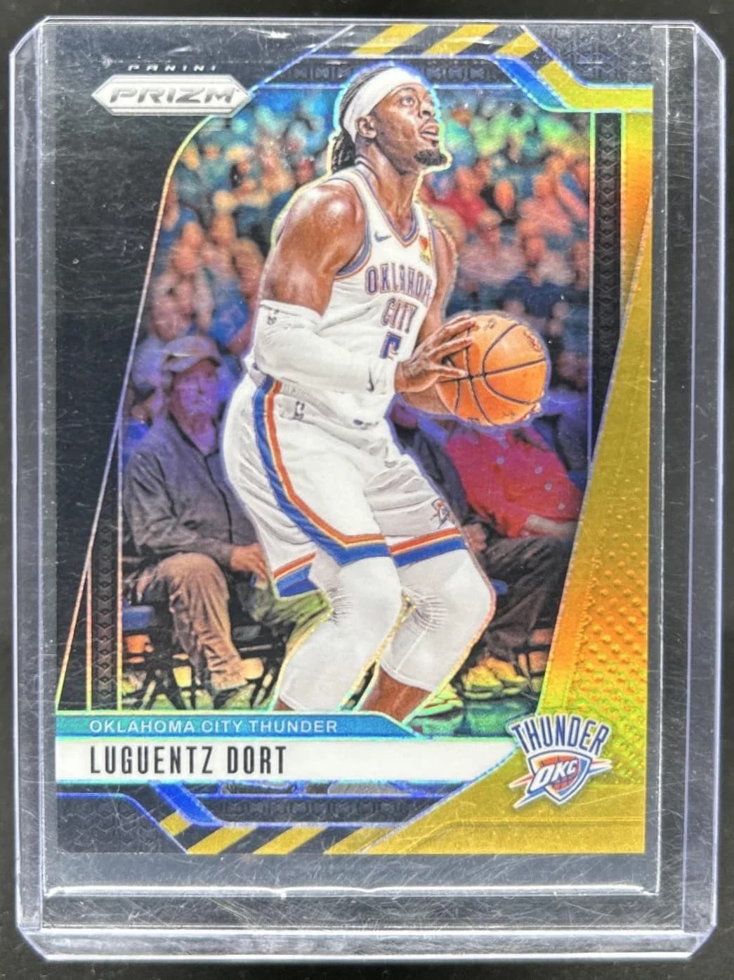 2024-25 Panini Prizm Black Gold /5 Luguentz Dort #119 example