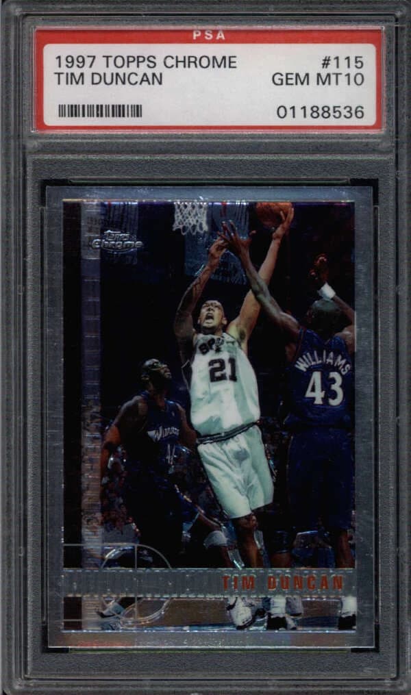 1997-98 Topps Chrome Base exact example