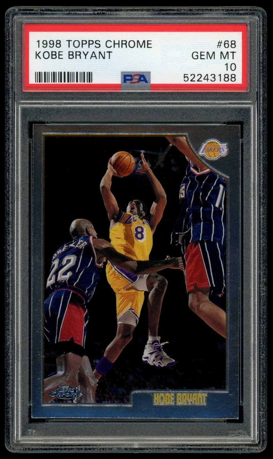 1998-99 Topps Chrome Base exact example