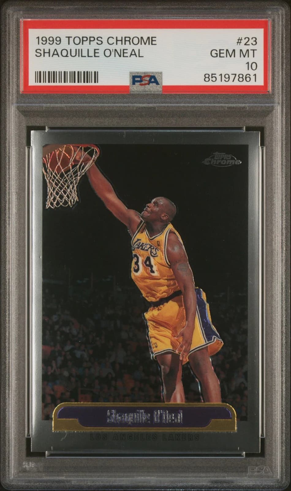 1999-00 Topps Chrome Base exact example