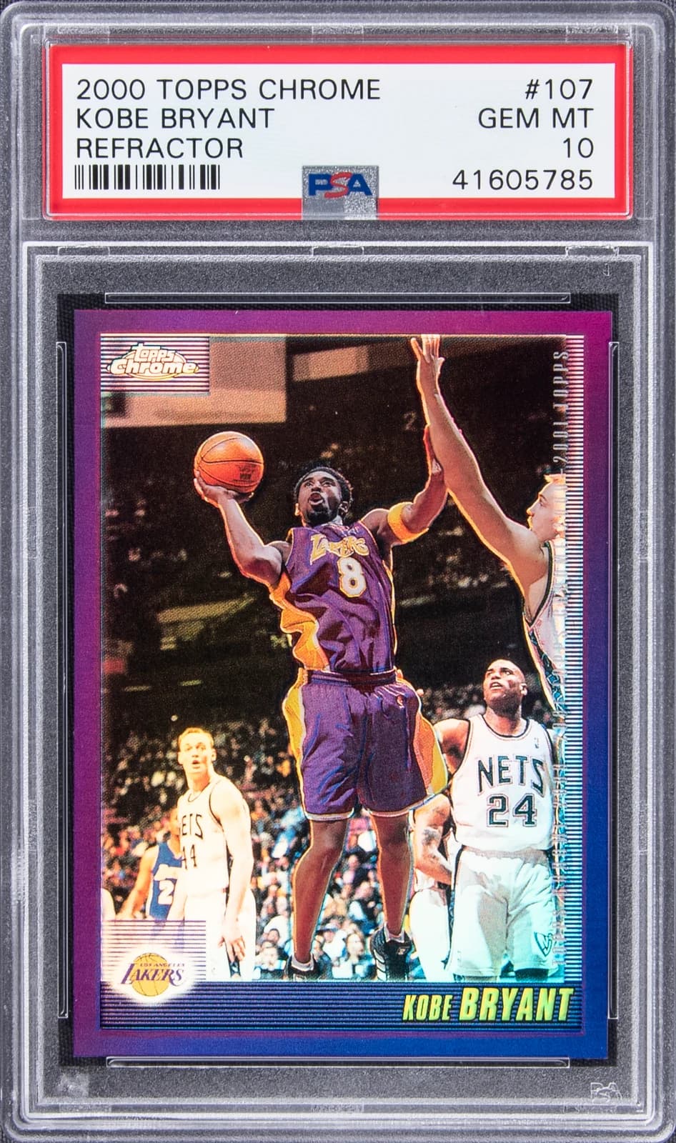 2000-01 Topps Chrome Refractors exact example