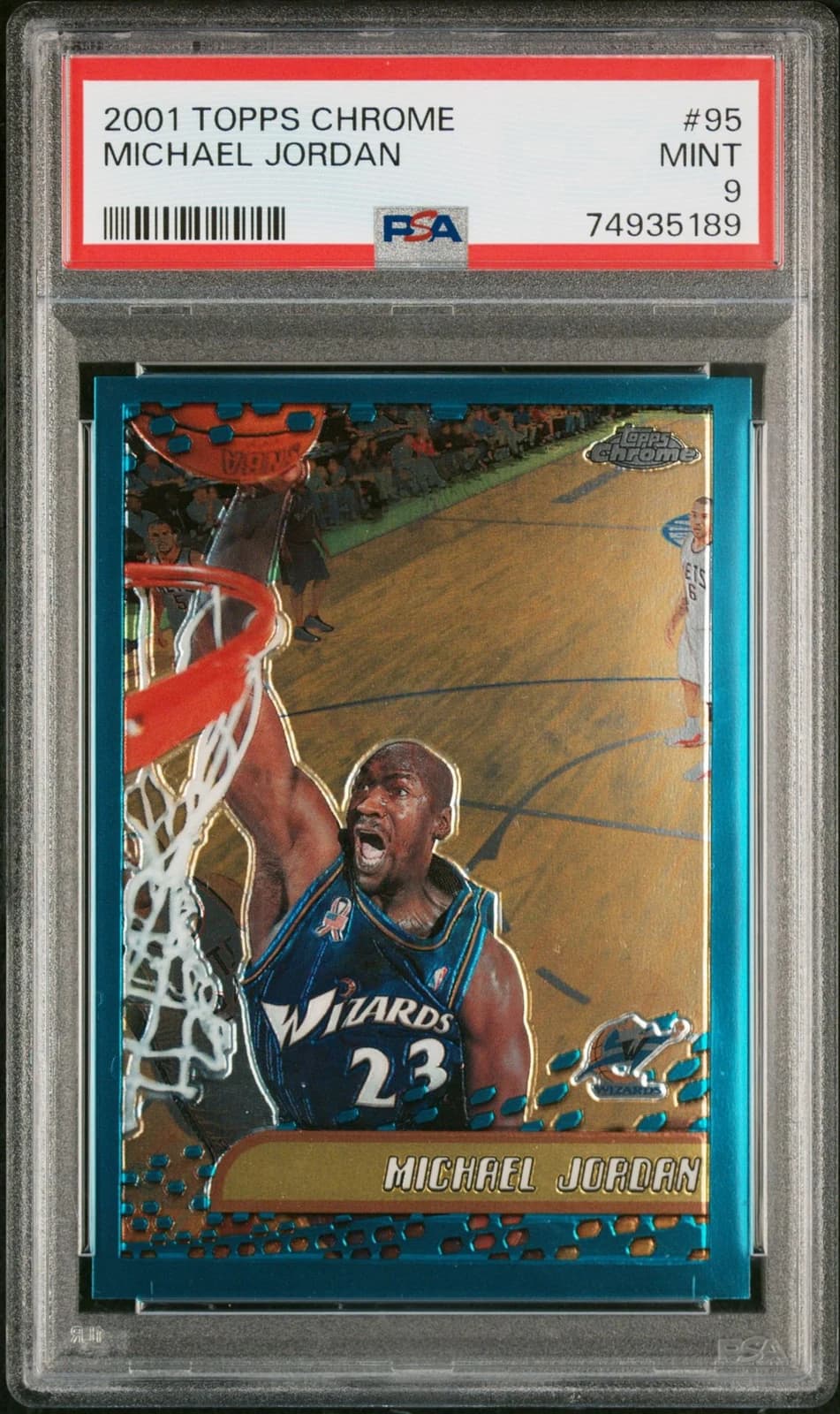 2001-02 Topps Chrome Base exact example