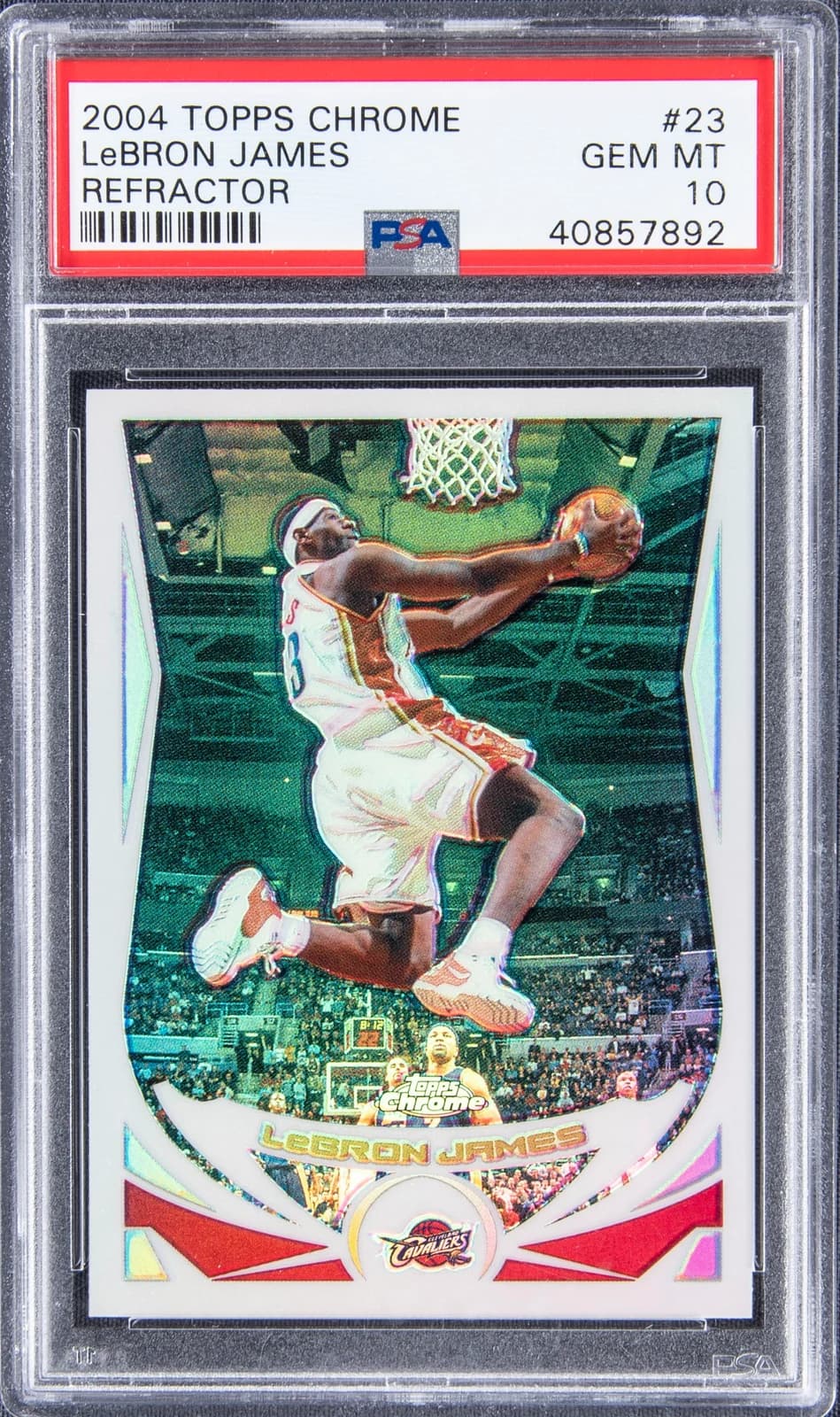 2004-05 Topps Chrome Refractors exact example