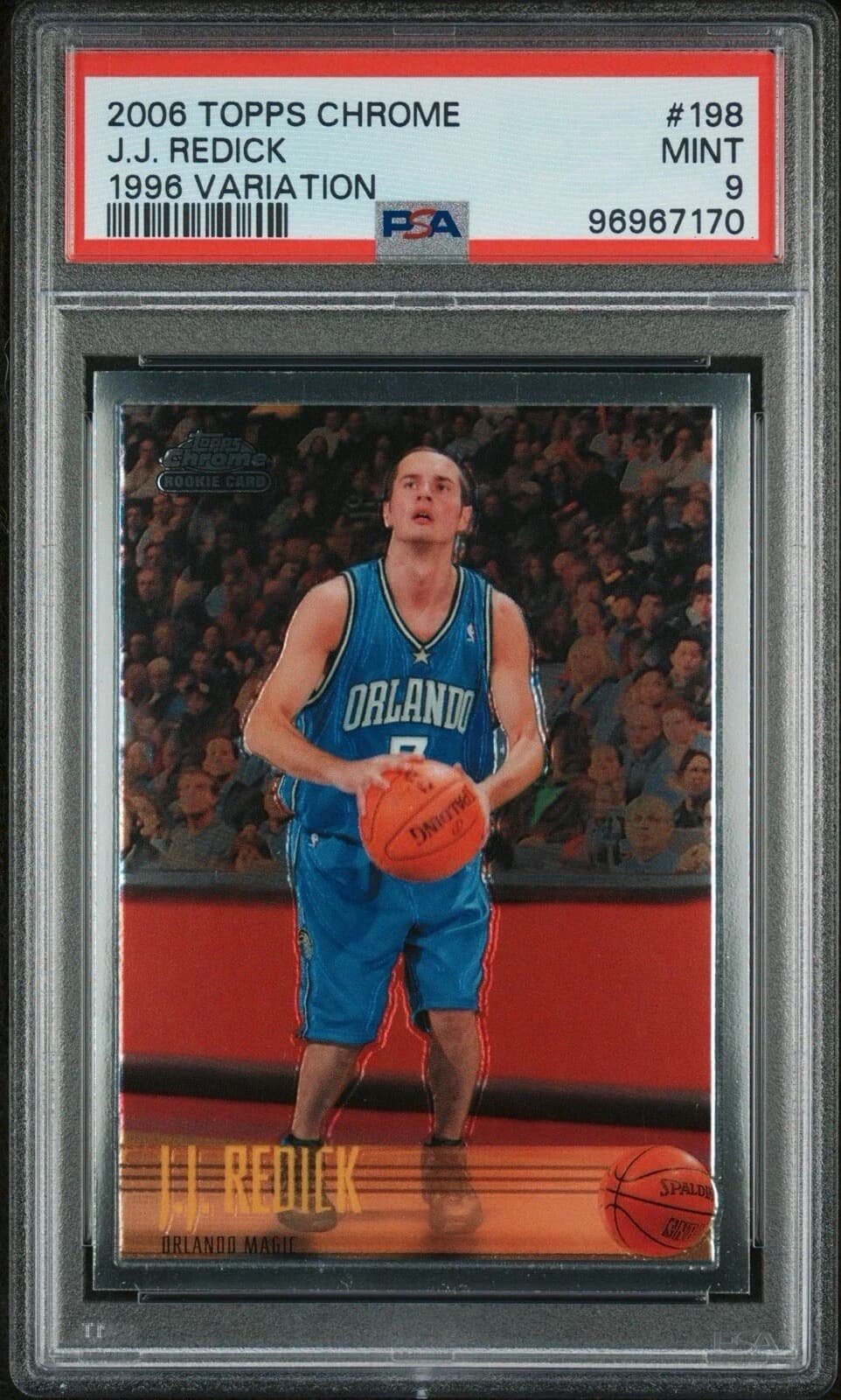 2006-07 Topps Chrome 1996-97 Rookie Variations exact example