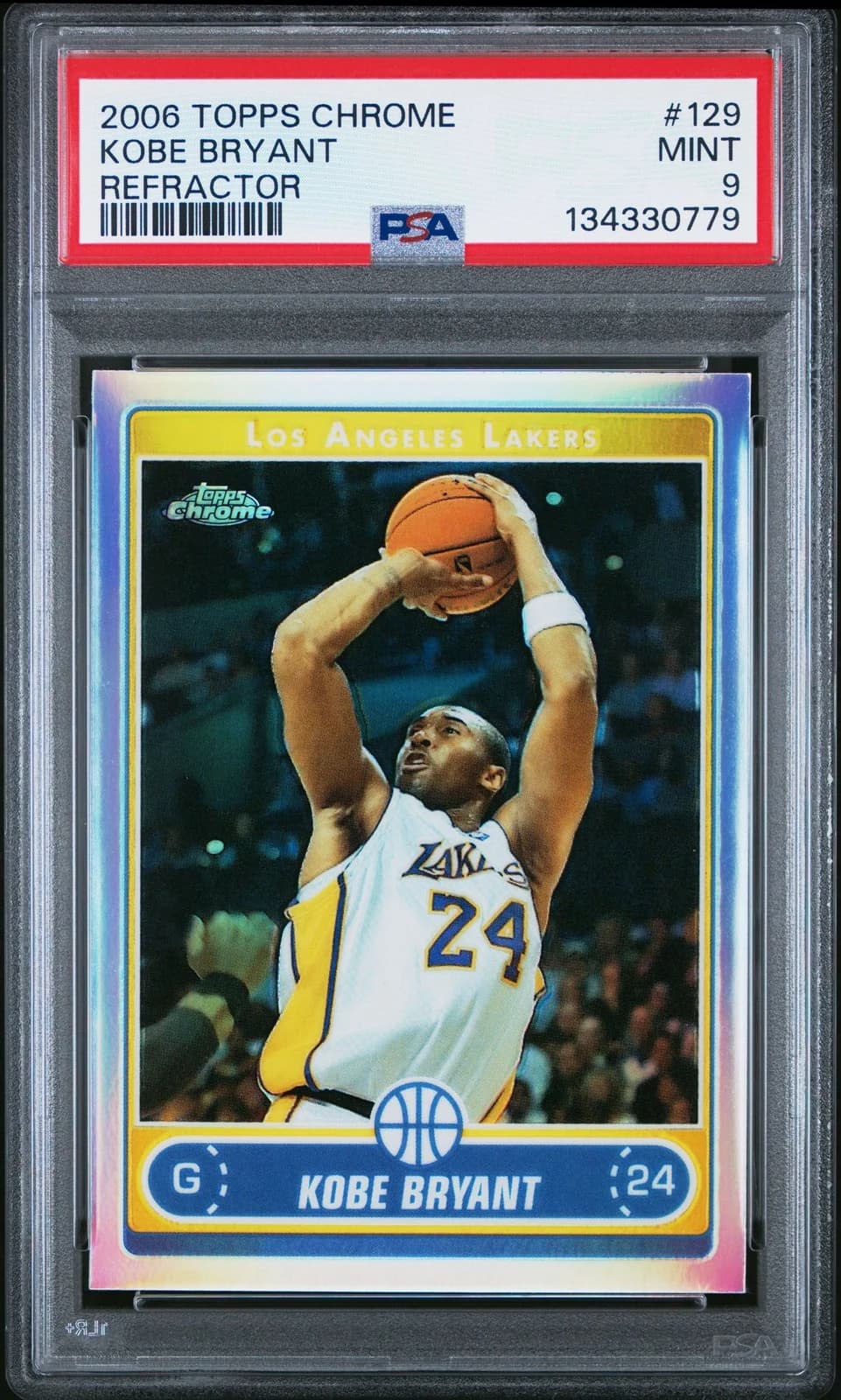 Kobe Bryant 2006-07 Topps Chrome Refractors #129 exact example