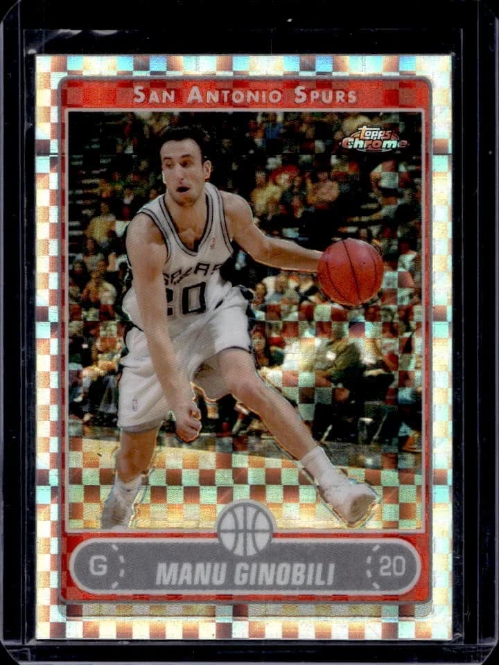 2006-07 Topps Chrome X-Fractors /10 exact example