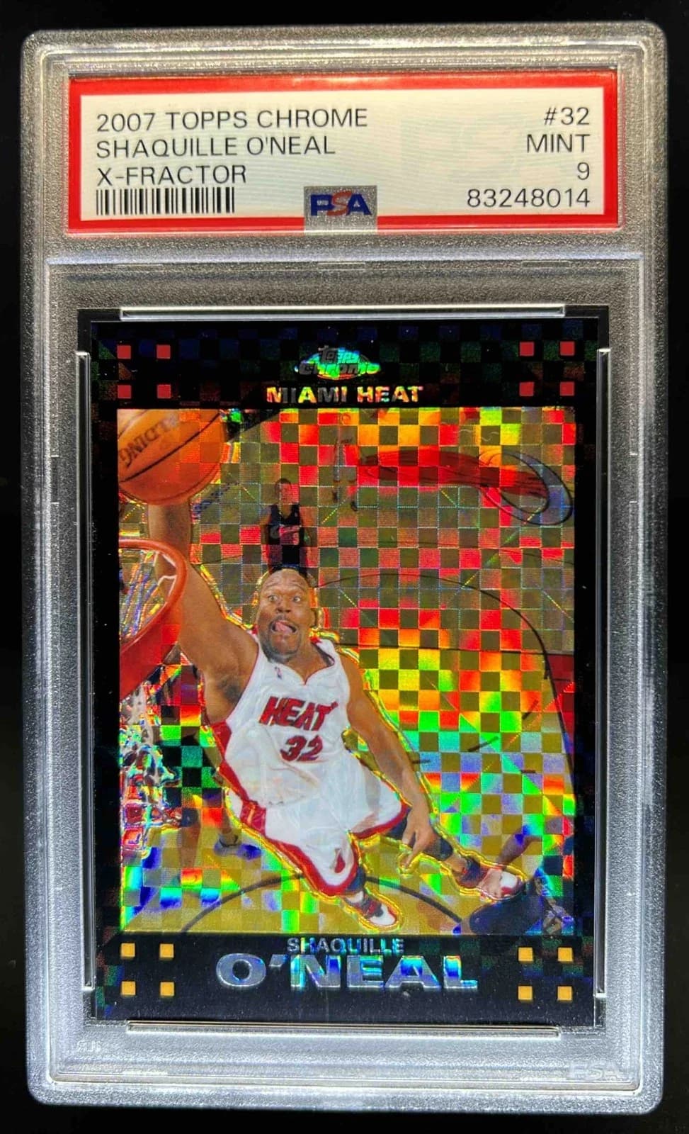 2007-08 Topps Chrome X-Fractors /50 exact example