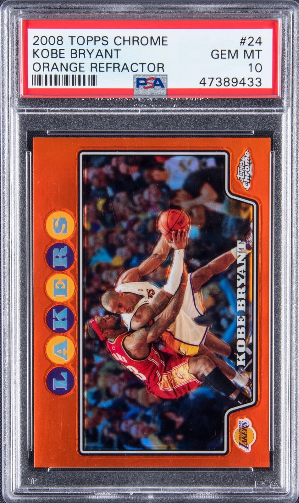 2008-09 Topps Chrome Refractors Orange /499 exact example