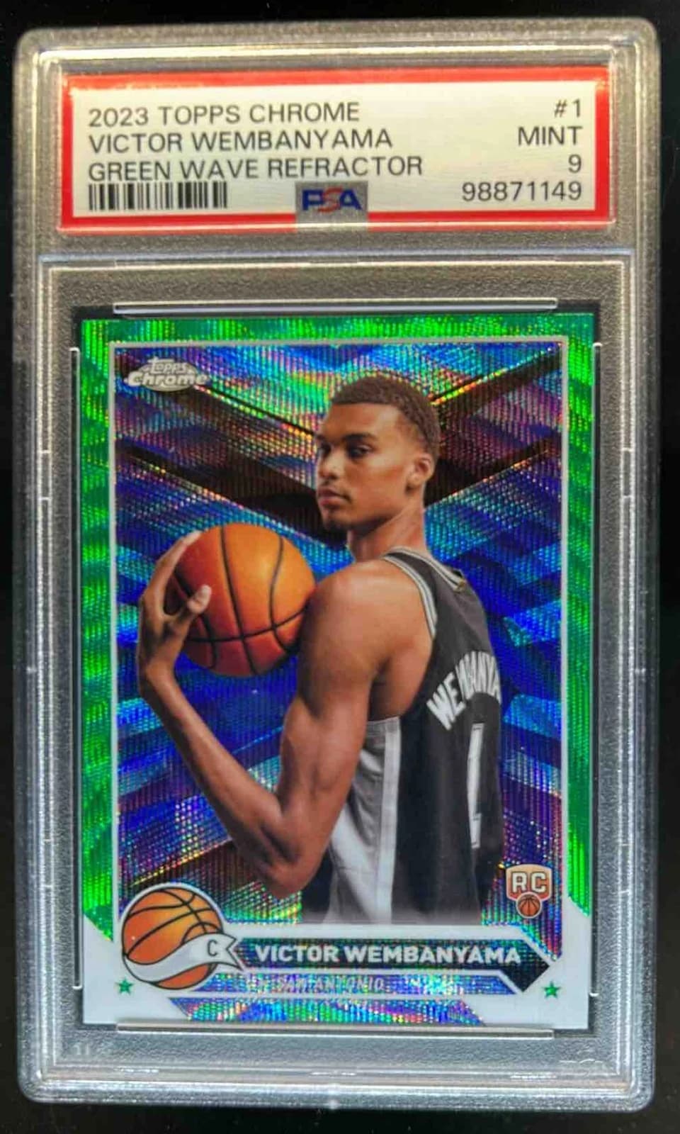 2023-24 Topps Chrome Green Wave Refractors /65 exact example