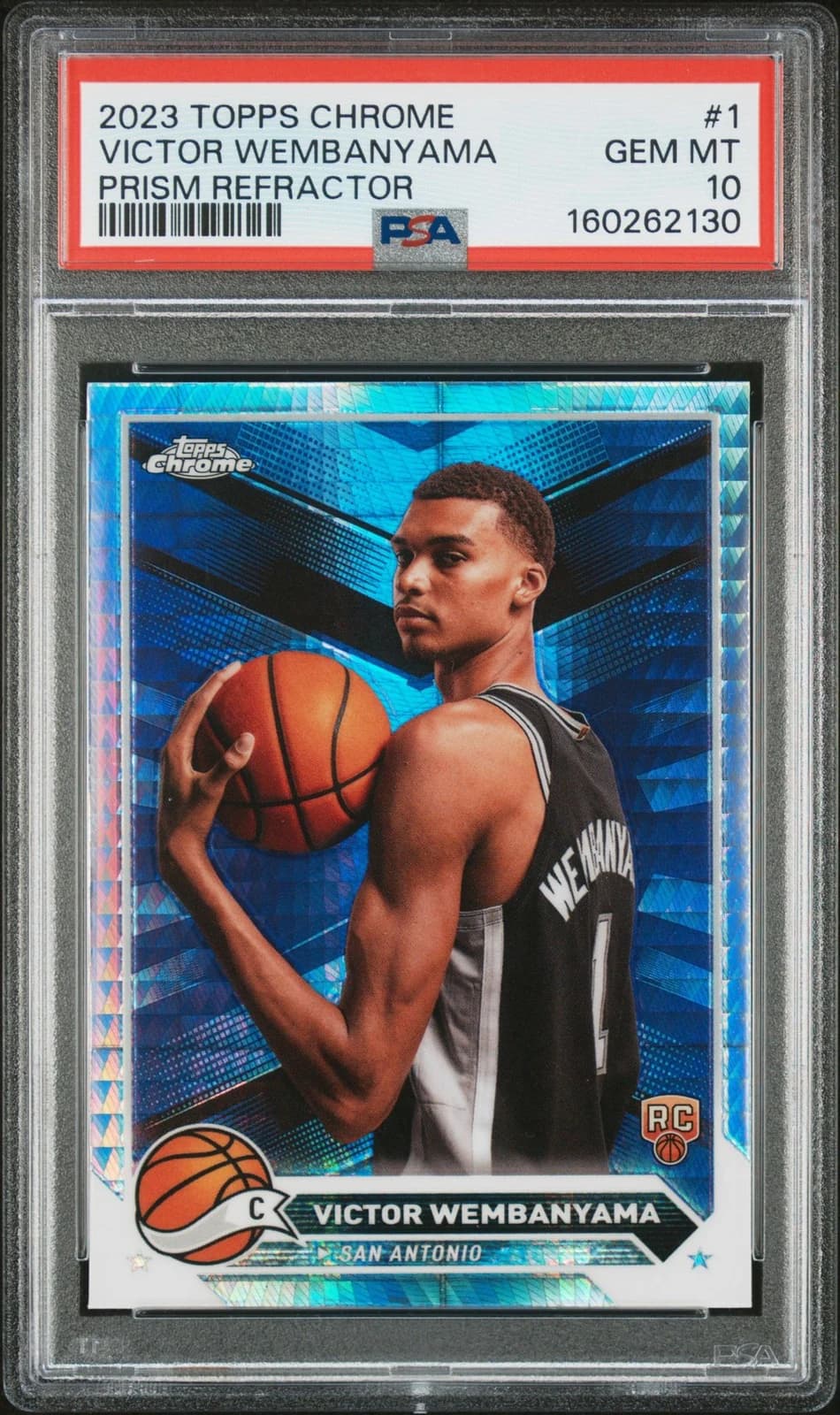 2023-24 Topps Chrome Prism Refractors exact example