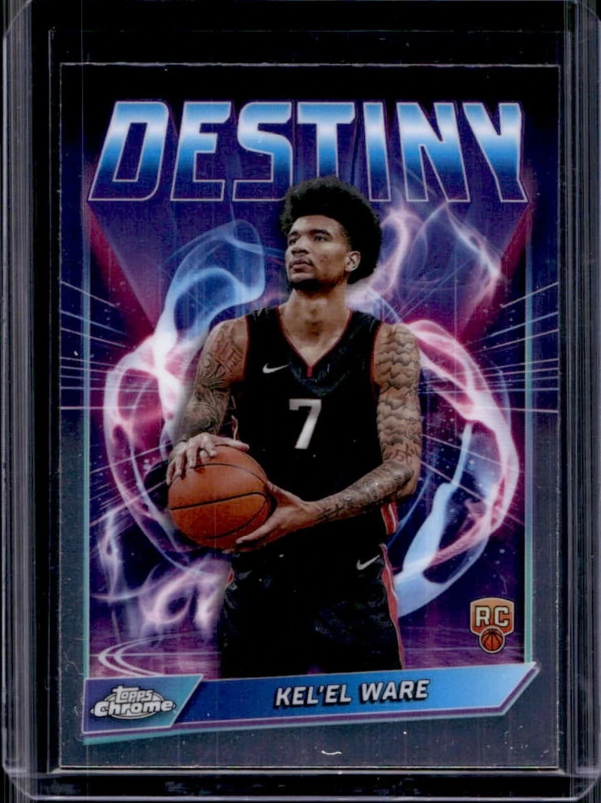2024-25 Topps Chrome Destiny Base Kel'el Ware #D-11 exact clean example scan