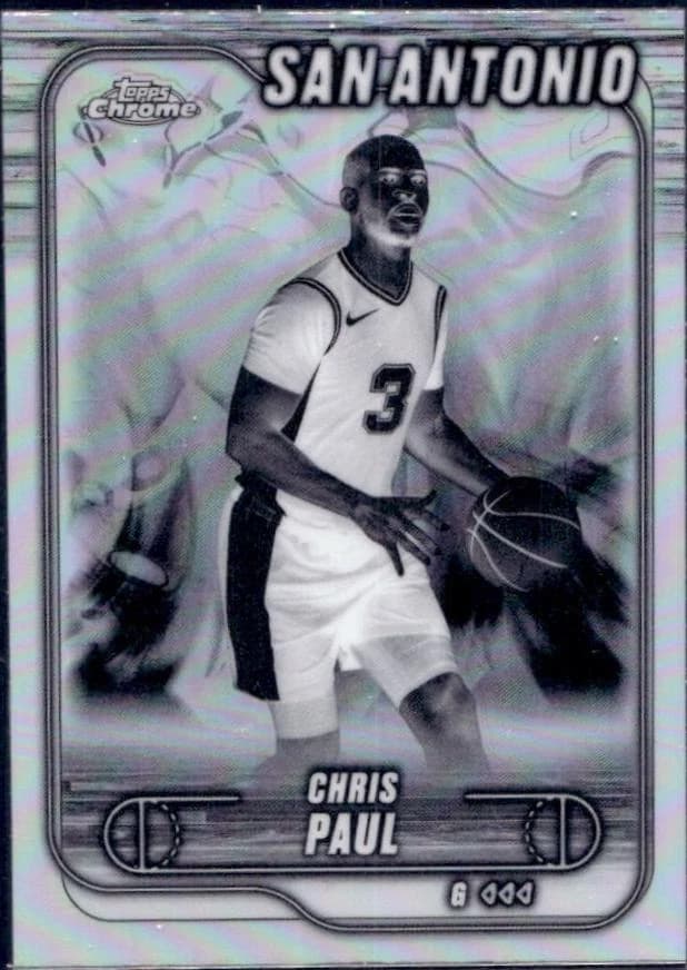 Chris Paul 2024-25 Topps Chrome Negative Refractor #162 exact example