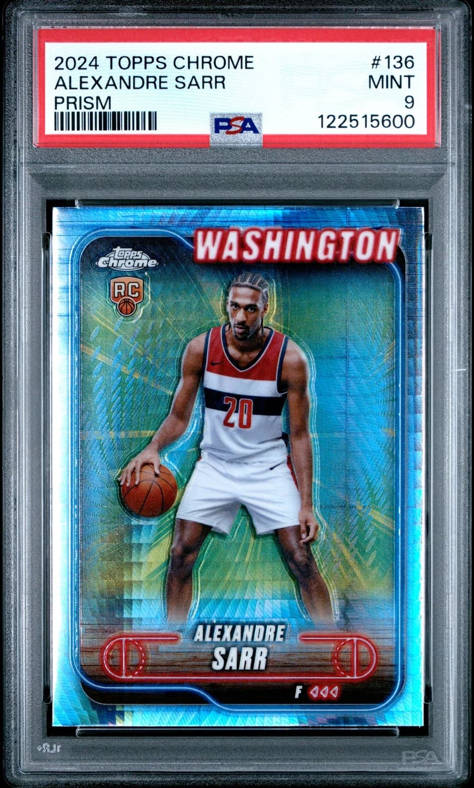 2024-25 Topps Chrome Prism Refractor exact example