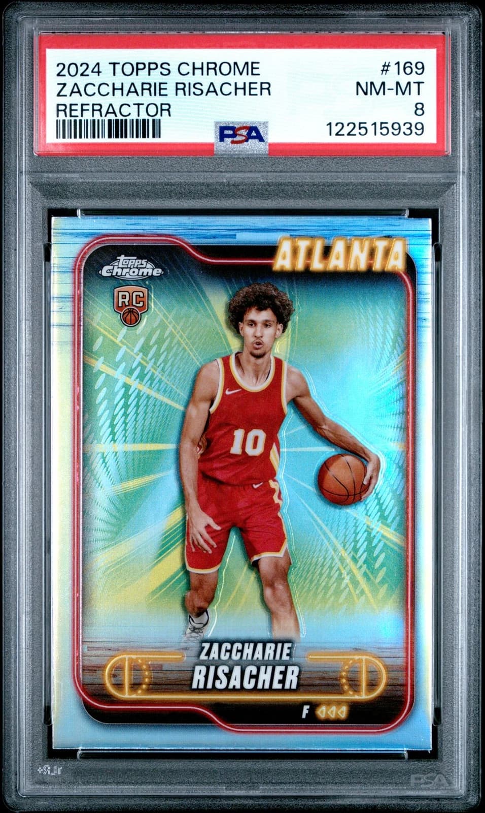 2024-25 Topps Chrome Refractor exact example